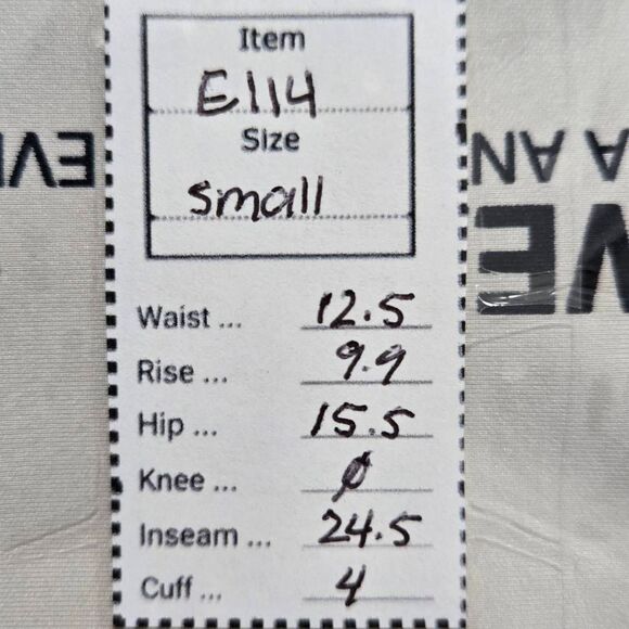 Zumba Classic High Waisted Newspaper Print Leggings Gray Size S (E114) - Picture 7 of 7